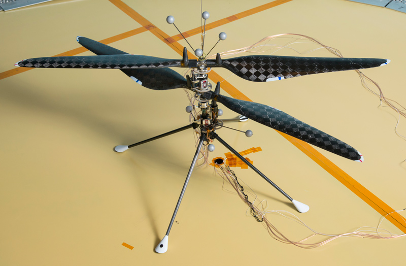 The demo vehicle used in the flight tests.
